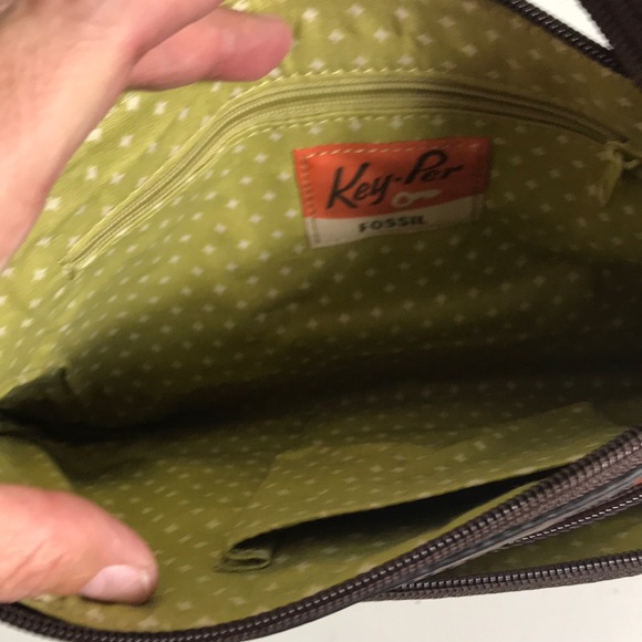 Fossil key-per retro crossbody purse - Picture 6 of 7